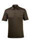 Men's Plus Size Shirt Collar Khaki T-Shirt Classic Fit - 4910Bat - 2