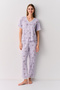 Catalina Shirt Collar Pajama Set