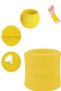 2-Pack Unisex Towel Wristband Sports Fitness Solid Color - 2