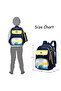 School Bag Dino w / t Pencil Case - Blue - 8
