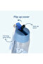 Water Bottle 800ml with Grab String - Blue - 4