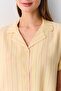 Sugar Shirt Collar Shorts Pajama Set - 3