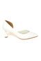 U 676035309   White Thick Heeled Women's Shoes - 6
