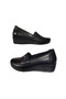 Deriesso Genuine Leather Wedge Heel Ultra Light Poly Sole Daily Mother Shoes