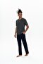 Men's Anthracite Melange Pajama Set - 18896 - 3