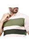 - قميص بولو للرجال 1100183-زيتوني 2XL - 2