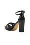 Black Platform Heel Women's Evening Dress Shoes 655386 Z - 4