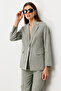 Single Button Cap Jacket - 3