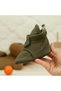Organic Cotton Baby Booties, Anti-Slip Sole, Cotton Newborn Slippers Home Nursery Shoes - 6