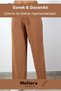 New Season Comfortable Fit Black Elastic Waist Wide Leg Loose Summer Women's Aerobin Trousers - 5