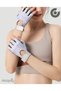 Anti-Sweat Half Finger Fitness Yoga Pilates Cycling Palm Non-Slip Silicone Sports Gloves - 3