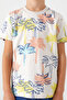Rolypoly Palm Tree Beige Boys' Bermuda Set - 4