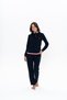 Women'S, Licensed, Uspa, 100% Cotton, (Navy Blue), Home Wear, 2-Piece Set