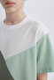 Boy's Crew Neck Color-Blocking Pique Short Sleeve T-Shirt Z2815A625Sm - 5