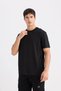 Men's Black T-Shirt V7699Az/Bk81 - 4