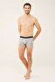 US Polo Assn80444 Men's 3-Piece Boxers-grey&navy blue&grey - 4