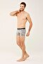 US Polo Assn80444 Men's 3-Piece Boxers-grey&navy blue&grey - 6