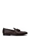 Genuine Leather Brown Tasseled Men's Loafer