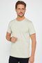 Unisex 3-Pack Black-White-Stone Color Slim Fit Slim Cut 100% Cotton Crew Neck T-Shirt - 7