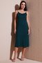 Regular Fit Rope Strap Slit Detail Midi Dress Dress 5866128 - 4