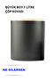 5-Piece Bathroom Set Black 7 Liter Toilet Bucket Wc Set - 3