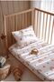 Baby Crib, Park Bed (70X120 cm) Duvet Cover & Bed Sheet Sets, Cotton Satin - Sunshine - 5