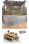 Garden Furniture Tarpaulin 160X100X80 cm Table Chair Protection Cover Case Gray Waterproof - 2