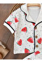 100% Cotton Double-breasted Collar Front Buttoned Comfortable Fit Summer Baby Girl Pajamas Set - 2