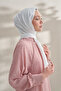 Krep Jakar Prism Pattern Shawl - Cream - 3