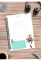 Genshin Kirara Anime Spiral Notebook A5 (50 Sheets) - 2