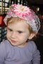 Pink Color Flower Figured Children'S/Baby Hair Band