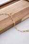 Paperclip Oval Ring Chain Bracelet Suitable for Daily Use Cable Chain Bracelet - 6