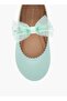 Flora Bella Bow Detail Ballerina Shoes with Elasticated Strap - 4