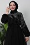 Suna Pearl Chiffon Dress - 5