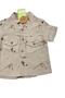 Baby Boy / Muslin Shirt Set / Judge Collar Shirt-Shorts Set / Top-Bottom Baby Set 100% Cotton - 4