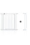 Baby Safe - Metal Safety Gate w / t 10cm Extension - White