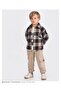Boys' Combination - Linen Pants, T-Shirts, Plaid Shirts I Stylish and Comfortable Holiday Suit - 2
