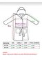 Cotton Soft Unisex Girls' and Boys' Towel Bathrobe Polka Dot / Powder - 3