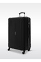 Hardside Travel Trolley Luggage 2 Pcs Set-BLACK - 2