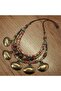Handmade cast authentic short women's necklace - 2
