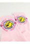 Unisex Love Socks Stylish Comfortable Style Patterned Punk My Heart Is Calling Your Trouble Pink College Socks - 4