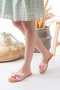 Ribbon Detail Women's Slippers Comfortable Light Sole - 3