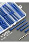 Concrete Screw Anchor Blue Flat Head Screws for Anchoring to Masonry Brick Block Cement or Stucco... - 8