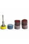 Abrasive disc ITLY 1 Inch 100 Piece Sandpaper Set 25mm Sanding Disc Sanding Disc Abrasive Paper 1 In - 5