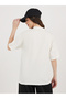 Utility Pocket Detail High Neck Oversized T-Shirt - 5