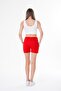 Women's Rope Detailed Double Leg Combed Cotton Shorts 250061   - - 5