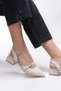 Esasyra Women's Heeled Shoes 0012110 Skin Color - 5