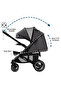 Teknum Reversible Moon Walk Stroller Black - 5