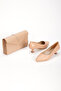 Women's Thin Heels Pointed Toe Stiletto and Bag Set