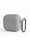 غطاء سيليكون متوافق مع AirPods Pro وPro الجيل الثاني مع خطاف